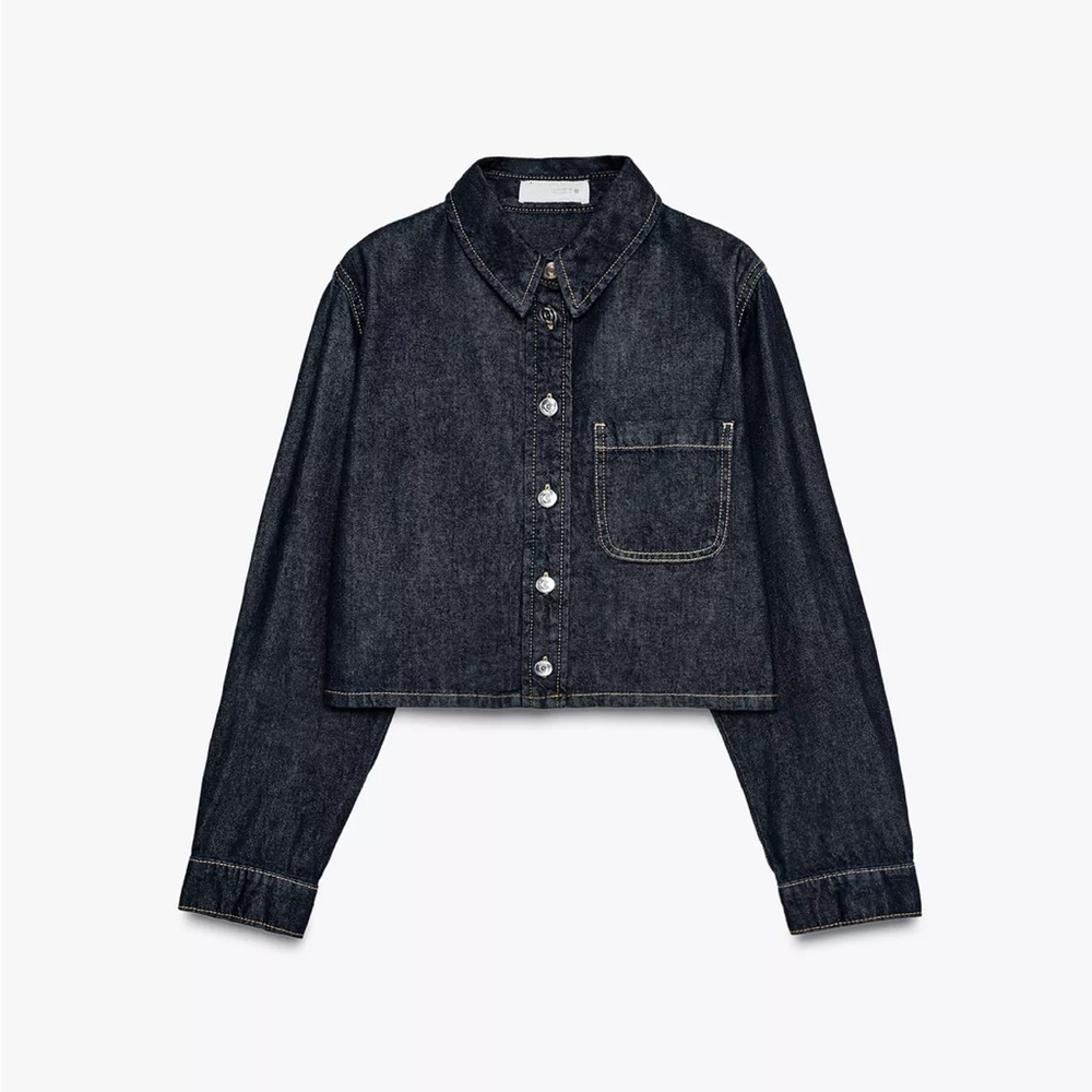 Zara Dark Denim Jacket